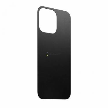 Nomad Leather Skin, black -  iPhone 13 Pro