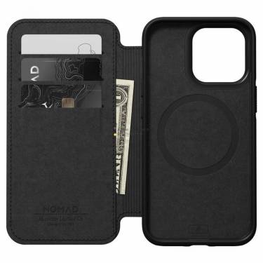 Nomad MagSafe Rugged Folio, black - iPhone 13 Pro