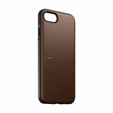 Nomad Modern Leather Case, brown - iPhone SE