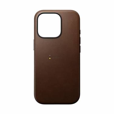 Nomad Modern Leather case iPhone 16 Pro Brown