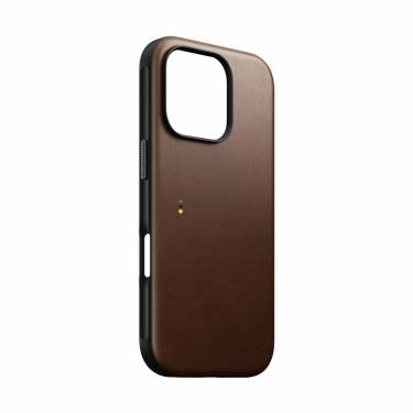 Nomad Modern Leather case iPhone 16 Pro Brown