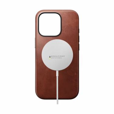 Nomad Modern Leather case iPhone 16 Pro Olde Dublin