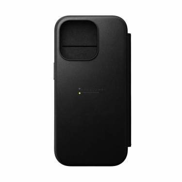 Nomad Modern Leather Folio iPhone 16 Pro Black