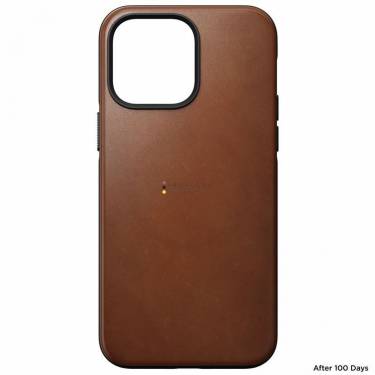 Nomad Modern Leather MagSafe Case, english tan- iPhone 14 Pro Max