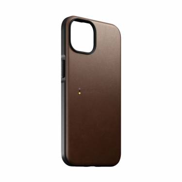 Nomad Nomad Modern Leather Case iPhone 14 Rustic Brown