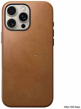 Nomad Traditional Leather case english Tan-C iPhone 16 Pro Max