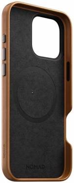 Nomad Traditional Leather case english Tan-C iPhone 16 Pro Max