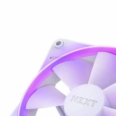 NZXT F120 RGB Triple Pack White