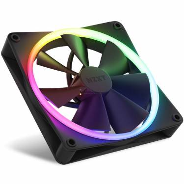 NZXT F140 RGB Twin Pack Black