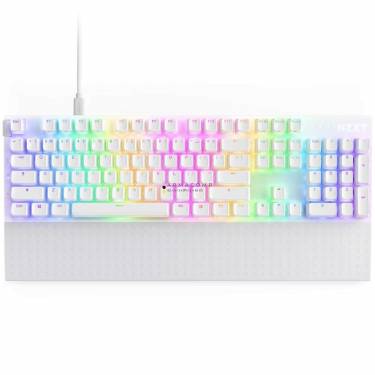 NZXT Function 2 Gaming Keyboard Matte White UK