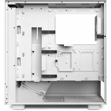 NZXT H5 Flow RGB Tempered Glass White