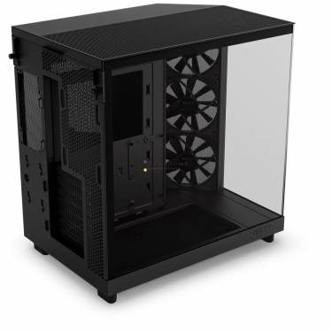 NZXT H6 Flow (2023) Tempered Glass Matte Black