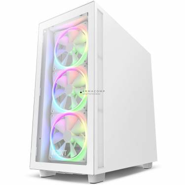 NZXT H7 Elite 2023 Tempered Glass White