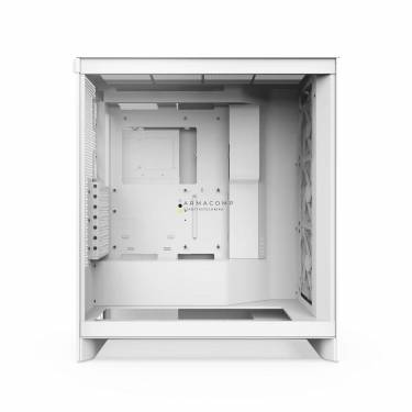 NZXT H7 Flow (2024) Tempered Glass Matte White