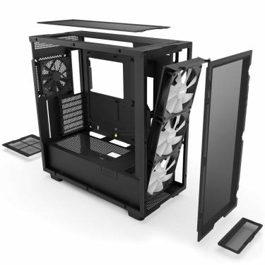 NZXT H7 Flow RGB Tempered Glass Matte Black