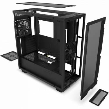 NZXT H7 Flow Tempered Glass Matte Black