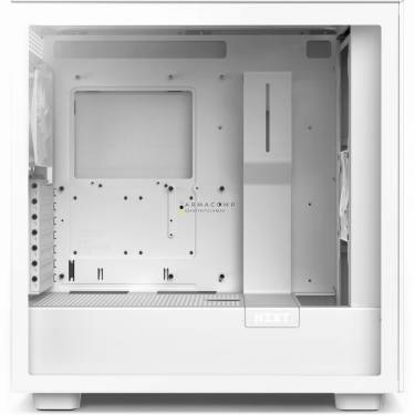 NZXT H7 Flow Tempered Glass Matte White