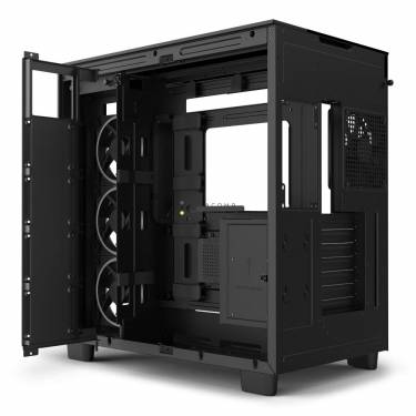 NZXT H9 Flow Tempered Glass Matte Black