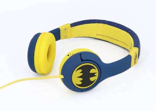 OTL Technologies Batman Caped Crusader Headphones for Kids Yellow/Blue