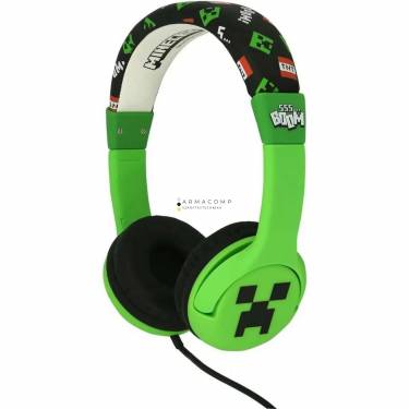 OTL Technologies Minecraft Creeper Headphones Green