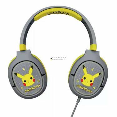 OTL Technologies Pokémon Pikachu PRO G1 Gaming Headset Grey/Yellow