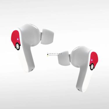 OTL Technologies Pokémon Pokéball TWS Bluetooth Headset Red