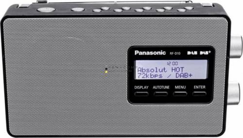 Panasonic RF-D10EG-K Digital DAB/DAB+ Radio Black