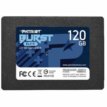 Patriot 120GB 2,5" SATA3 Burst Elite