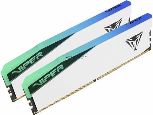 Patriot 32GB DDR5 6200MHz Kit(2x16GB) Viper Elite 5 RGB White