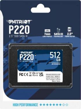 Patriot 512GB 2,5" SATA3 P220