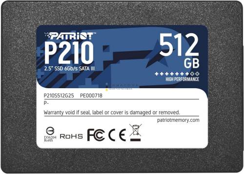 Patriot 512GB 2,5" SATA3 P210