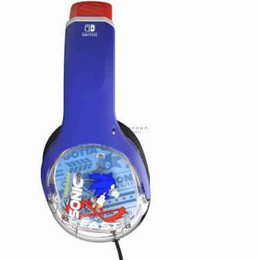 PDP Sonic Go Fast REALMz Headset for Nintendo Switch White/Blue/Red