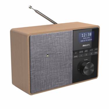 Philips Portable Radio Wood/Black