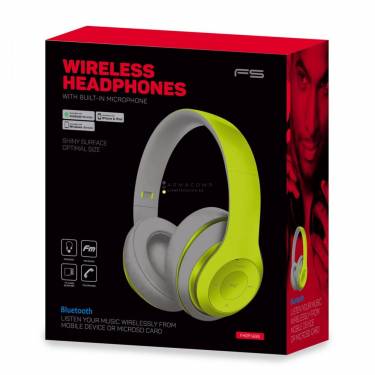 Platinet FreeStyle FH0916GG Wireless Headset Green/Grey