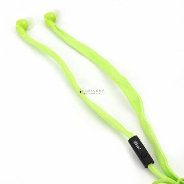 Platinet Omega FreeStyle Shoelace Headset Green