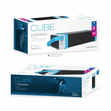 Platinet Omega OG095 Cube 2.1 Bluetooth Speaker Blue