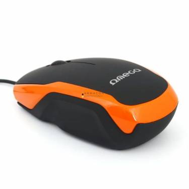 Platinet Omega OM072 3D Optical mouse Black/Orange Rubber