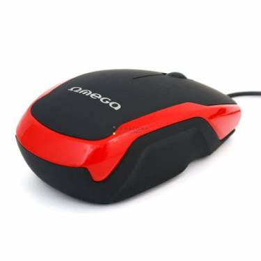 Platinet Omega OM072 3D Optical mouse Black/Red Rubber