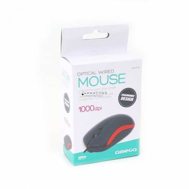 Platinet Omega OM07VR 3D Optical mouse Red