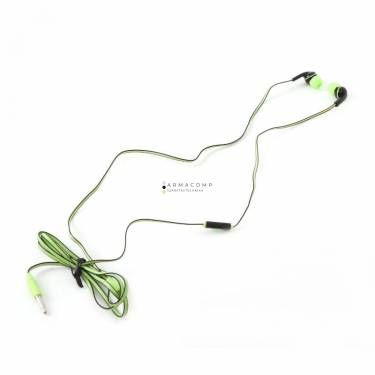 Platinet PM1031 In-Ear Earphones + Mic Sport Green