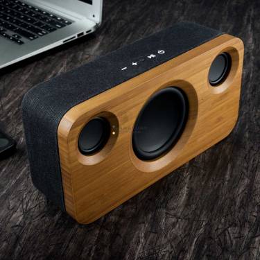 Platinet PMG095 Bamboo Bluetooth Speaker Black