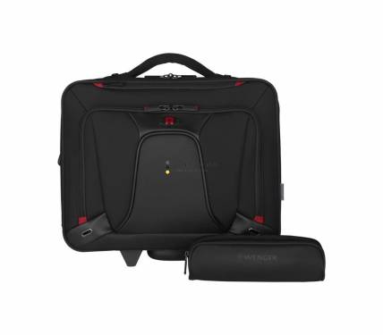 Platinet Wenger Transfer Expandable Wheeled Laptop Case 16" Black