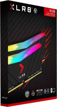 PNY 16GB DDR4 3600MHz Kit(2x8GB) Gaming Epic-X RGB