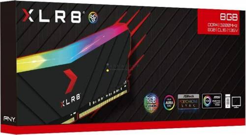 PNY 8GB DDR4 3200MHz XLR8 Gaming EPIC-X RGB Black