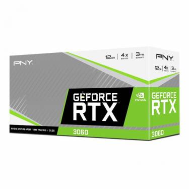 PNY GeForce RTX 3060 12GB DDR6 VERTO Dual Fan (LHR)