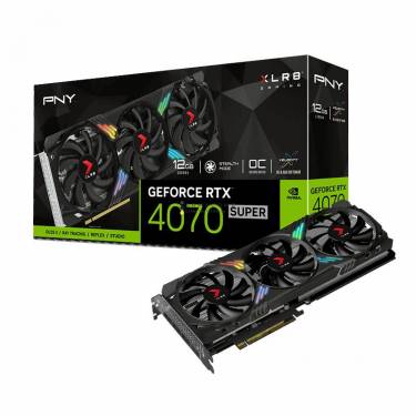 PNY GeForce RTX4070 12GB DDR6X SUPER XLR8 Gaming VERTO EPIC-X RGB