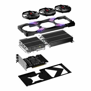 PNY GeForce RTX4070 Ti 12GB DDR6X OC XLR8 Gaming Verto Triple Fan