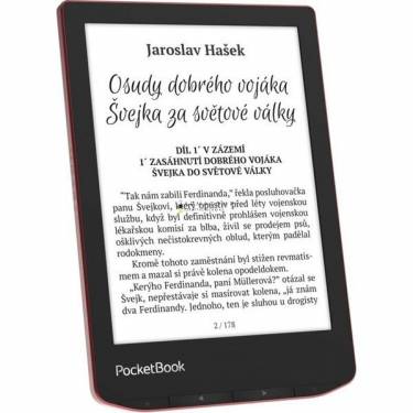 PocketBook Verse Pro PB634 6" E-book olvasó 8GB Passion Red