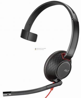 Poly Plantronics Blackwire 5210 USB-A Headset Black