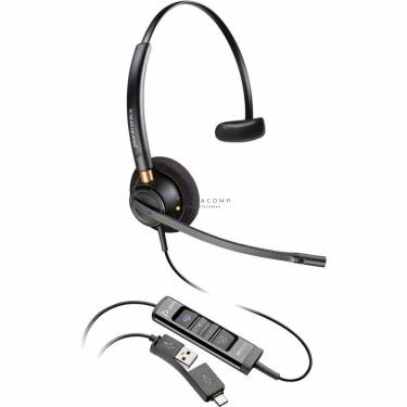 Poly Plantronics EncorePro 515 Mono Headset Black